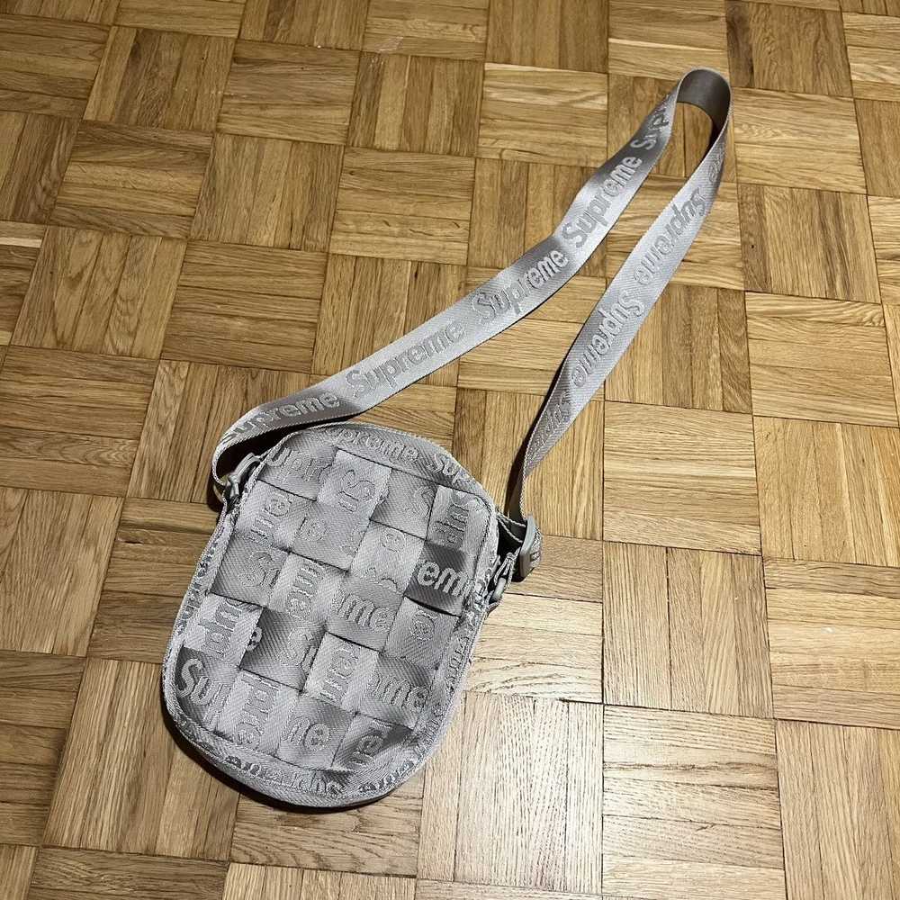 Supreme Supreme Woven Shoulder Bag SS24 Grey - image 1