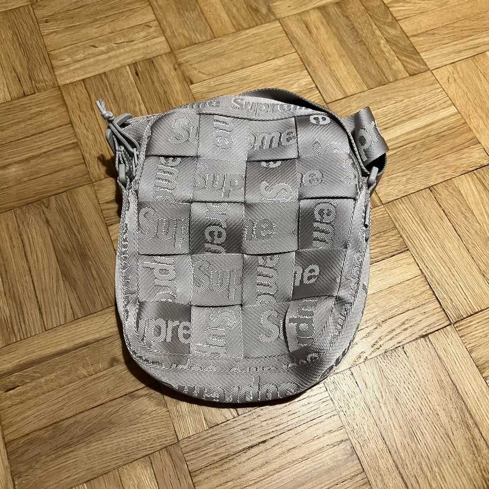 Supreme Supreme Woven Shoulder Bag SS24 Grey - image 3