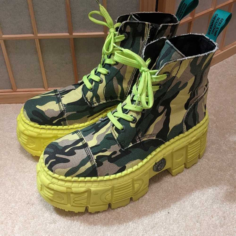 New Rock M-WALL005-V57 Camo/Yellow Florescent Chu… - image 3