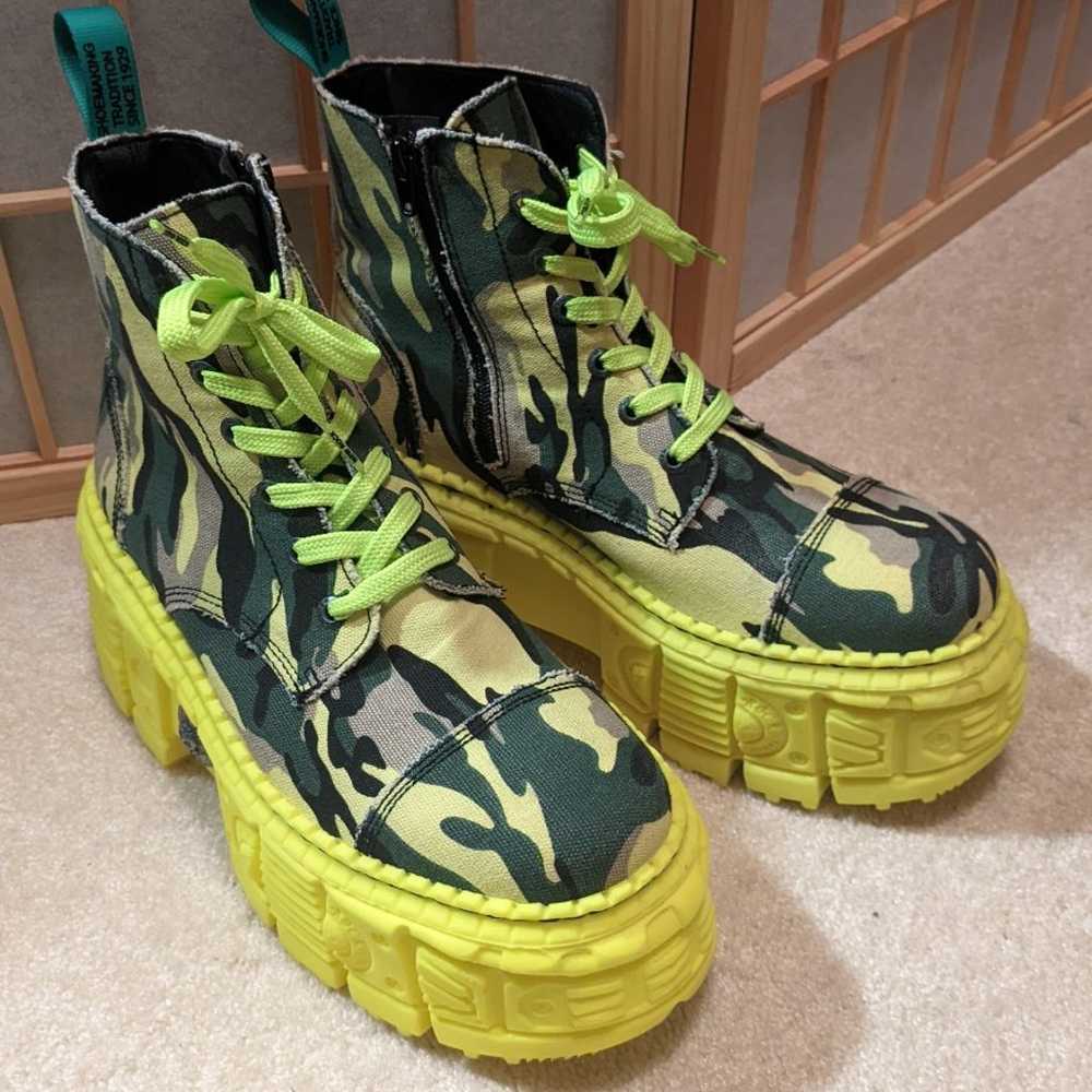 New Rock M-WALL005-V57 Camo/Yellow Florescent Chu… - image 4