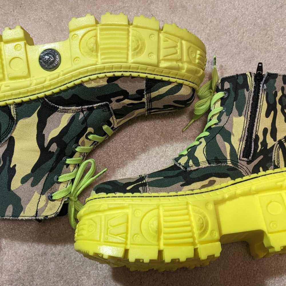 New Rock M-WALL005-V57 Camo/Yellow Florescent Chu… - image 6