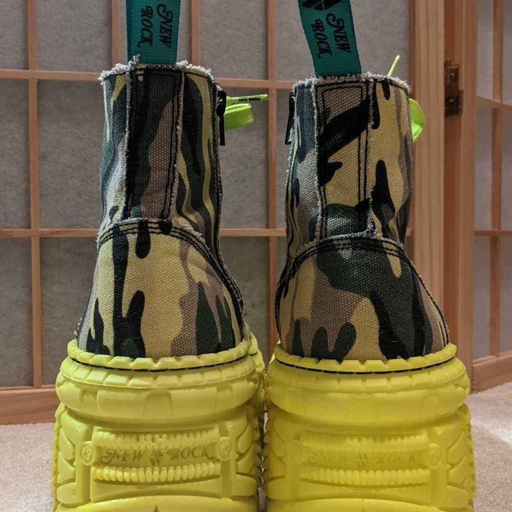 New Rock M-WALL005-V57 Camo/Yellow Florescent Chu… - image 7