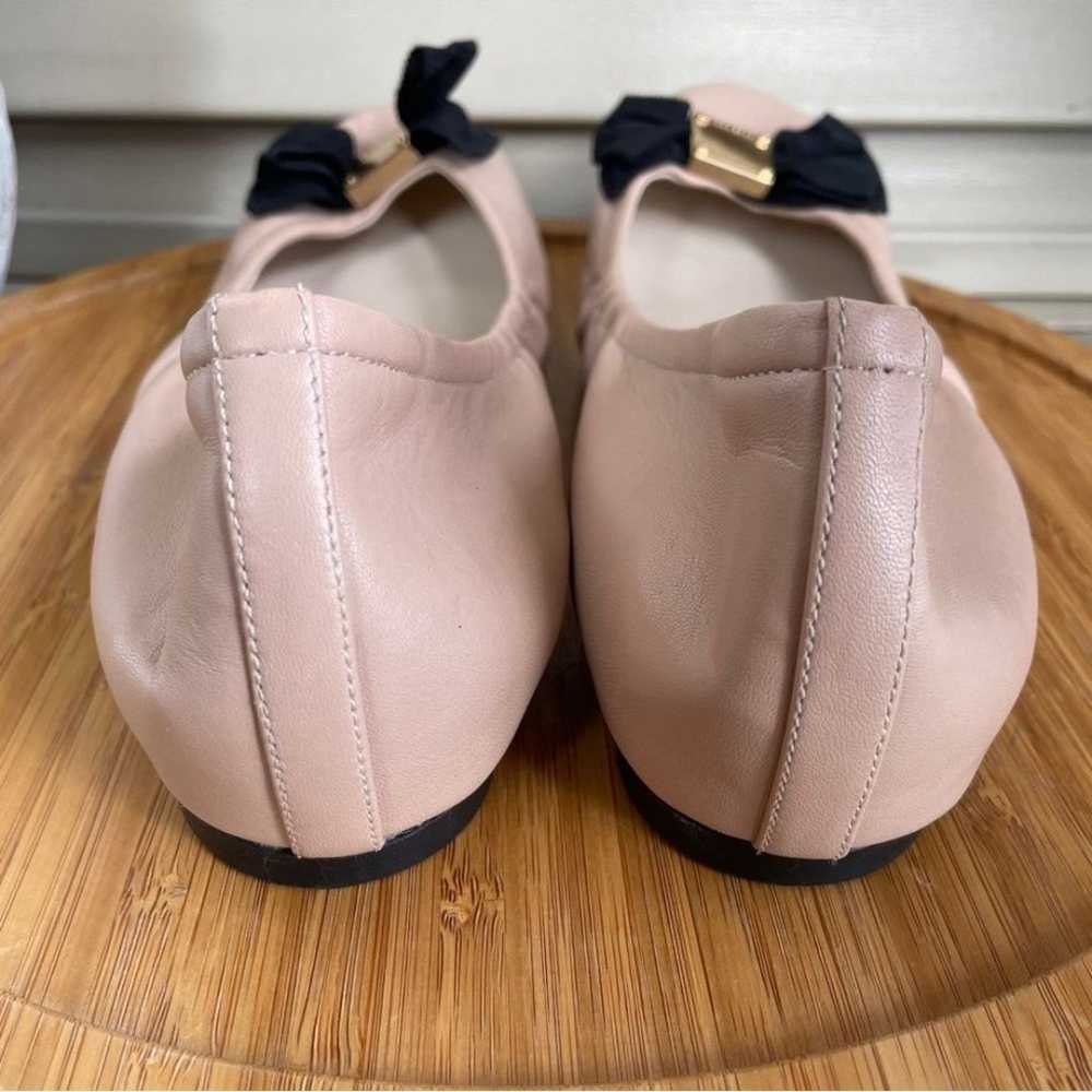 Cole Haan Tali Ballet Flats Soft Bow Nude Slipper… - image 6