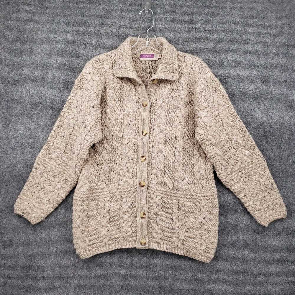 Industrie Highland Home Cardigan Womens Small Ext… - image 1