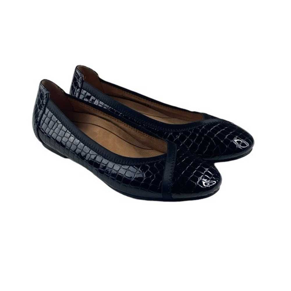 Vionic Womens Caroll Ballet Flat Black Patent Cro… - image 4