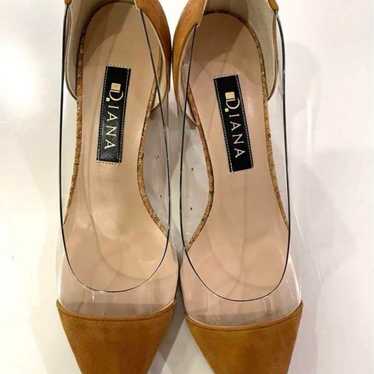 Diana DIANA Chunky Heel Pumps