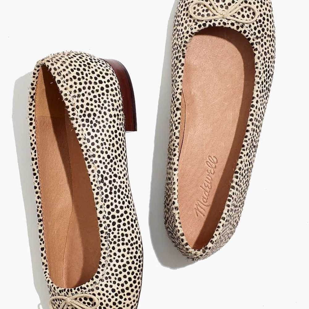 Madewell The Adelle Ballet Flat in Spot Dot Calf … - image 2