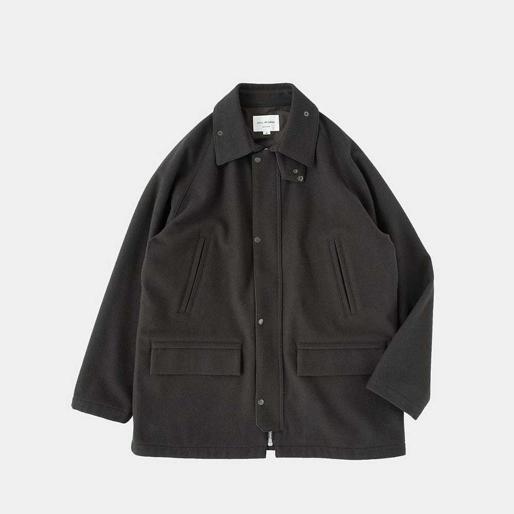 Still By Hand STILL BY HAND MELTON FIELD JACKET - image 1