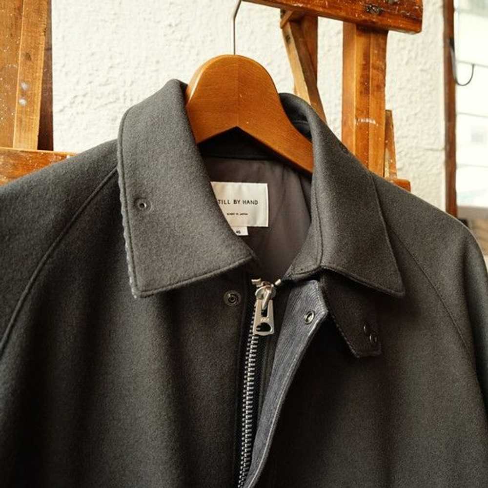 Still By Hand STILL BY HAND MELTON FIELD JACKET - image 7