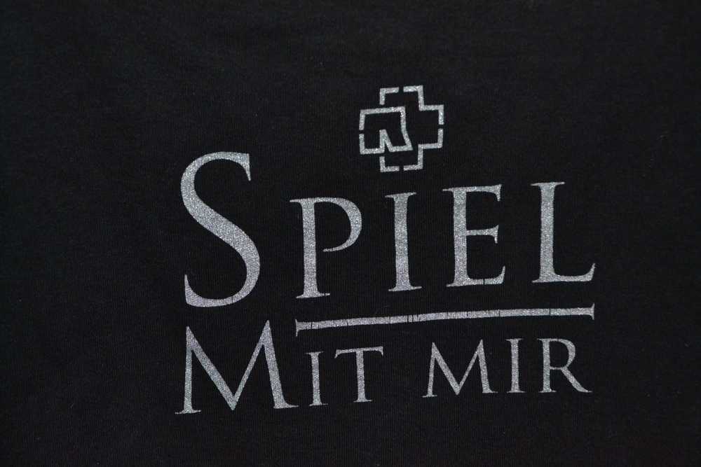 Band Tees × Vintage Rammstein M size Spiel Mit Mi… - image 3