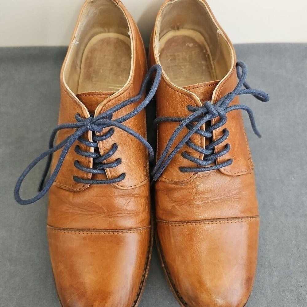 Frye Erin Cap Toe Derby Shoes Women's Size 8 B 74… - image 2