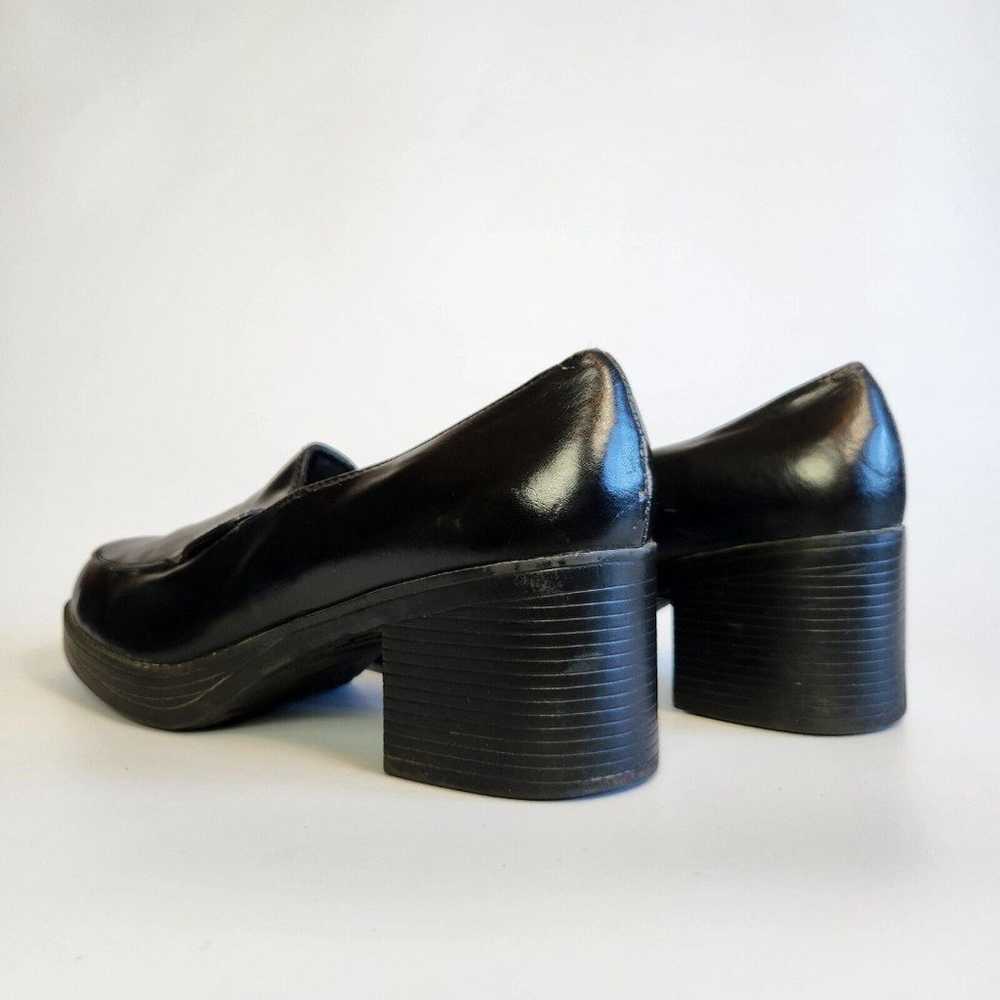 VTG Lower East Side Heels Womens Size 9.5 Black L… - image 4