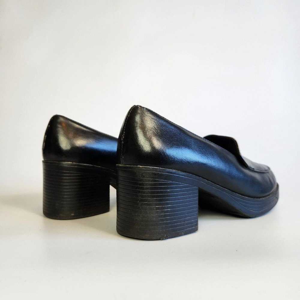 VTG Lower East Side Heels Womens Size 9.5 Black L… - image 5