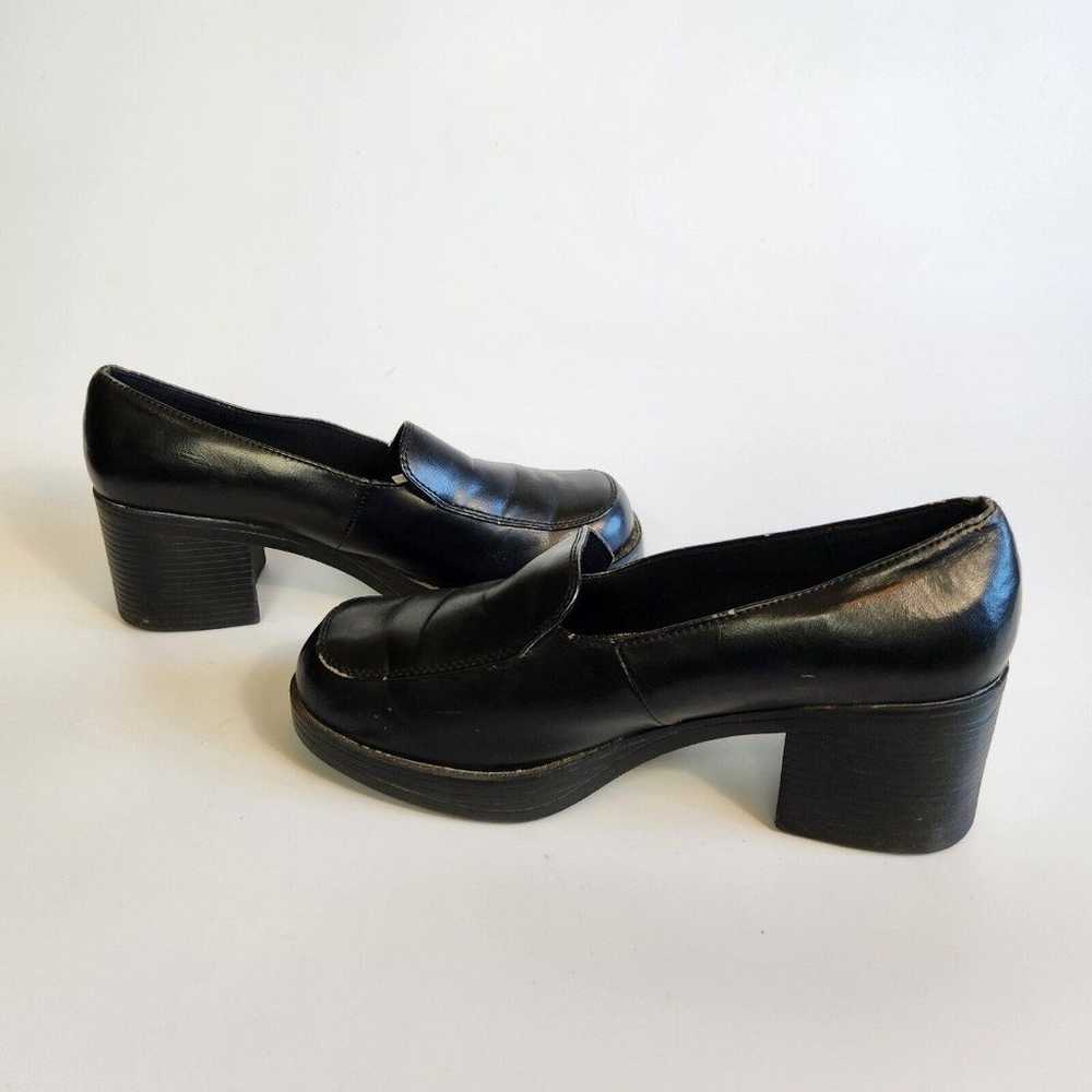 VTG Lower East Side Heels Womens Size 9.5 Black L… - image 6