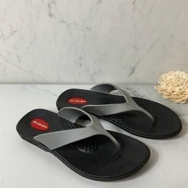 Okabashi flip flops