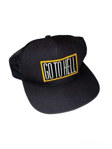 Go To Hell Supreme Trucker Snapback offers Hat Vintage