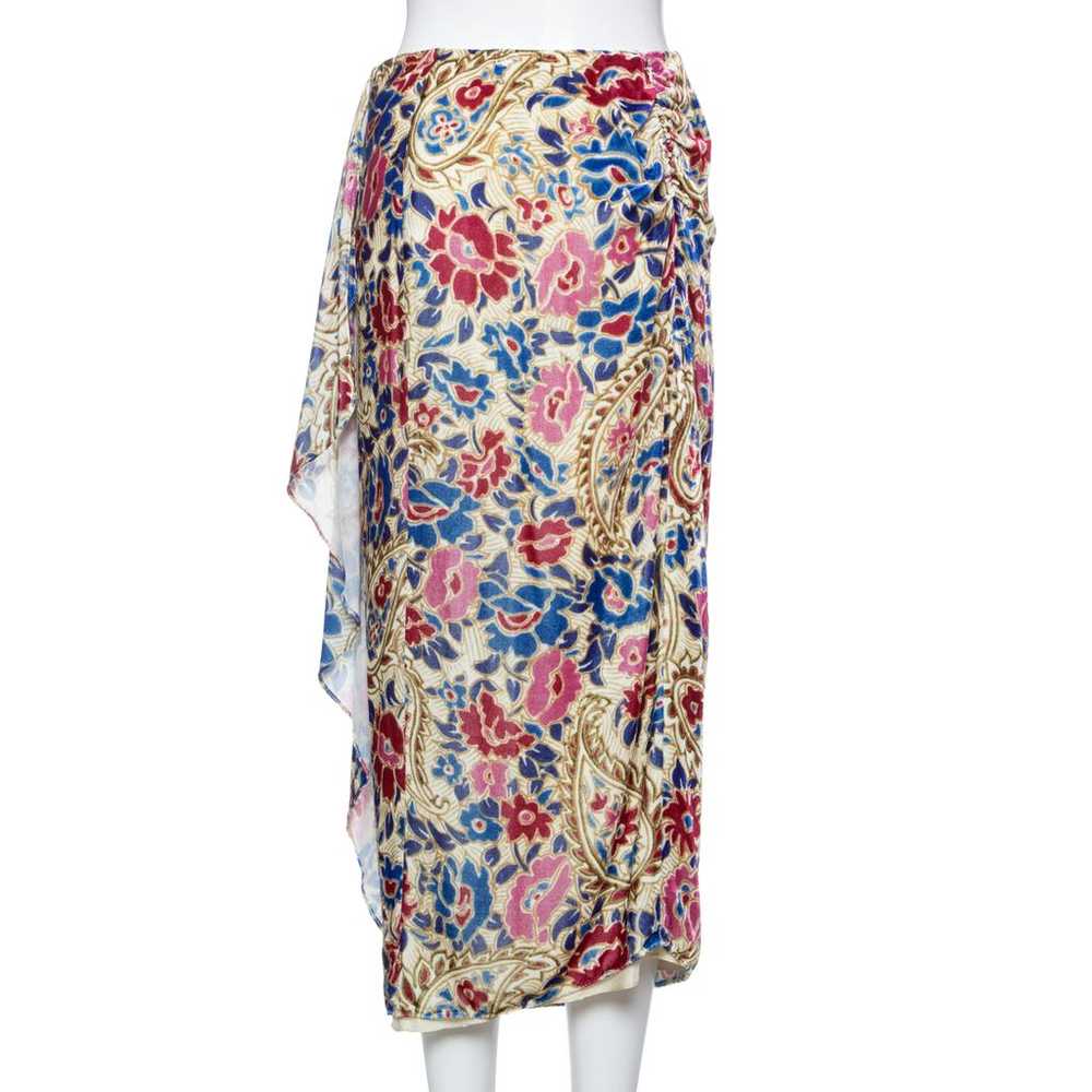 Isabel Marant Velvet mid-length skirt - image 2