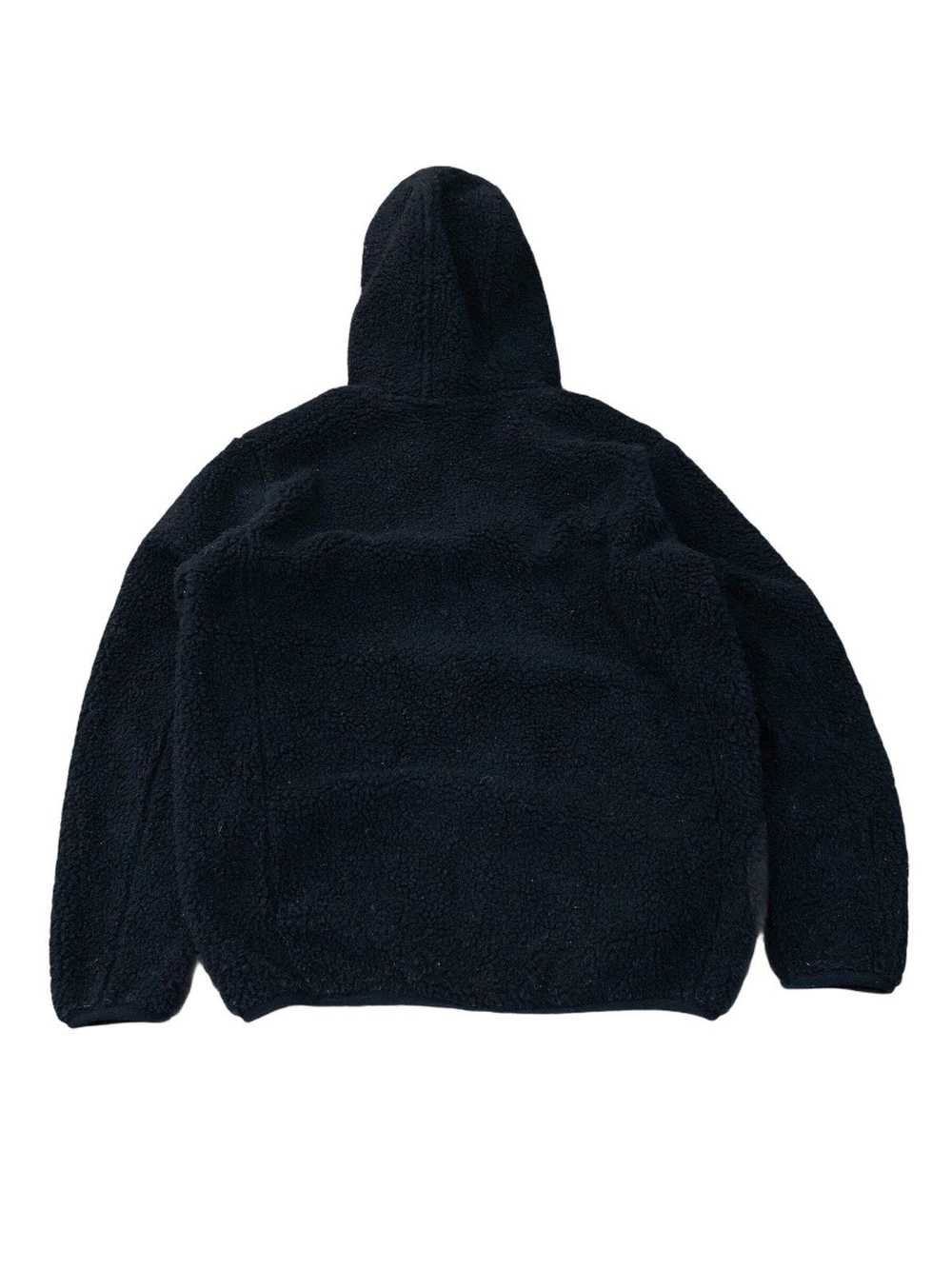 Black × Uniqlo Uniqlo Black Hoodie Sherpa Fleece … - image 2