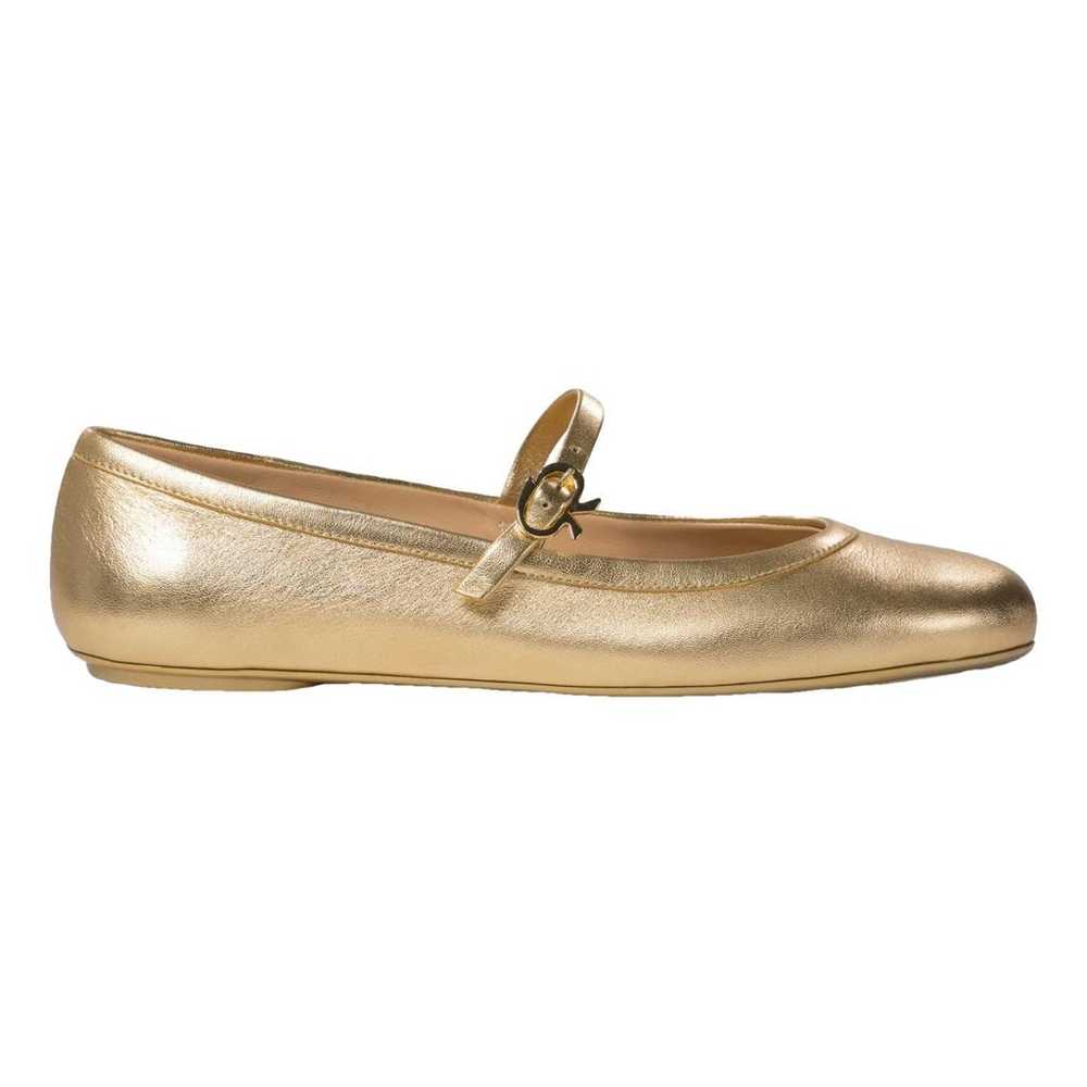 Gianvito Rossi Leather ballet flats - image 1