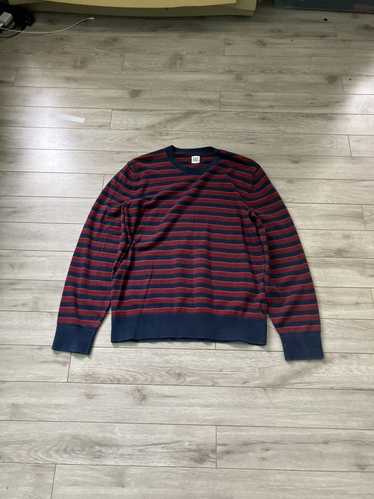 Gap × Streetwear GAP y2k red and navy blue striped