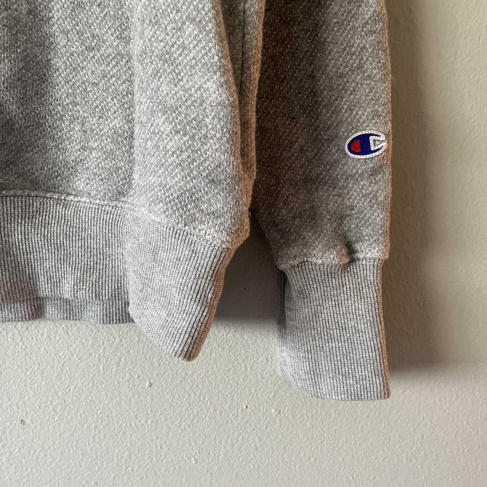 Champion × Stussy Tonal Embroidered Logo Crew - image 4