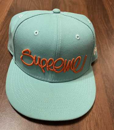 Supreme Supreme Handstyle New Era Fitted Hat Mint… - image 1