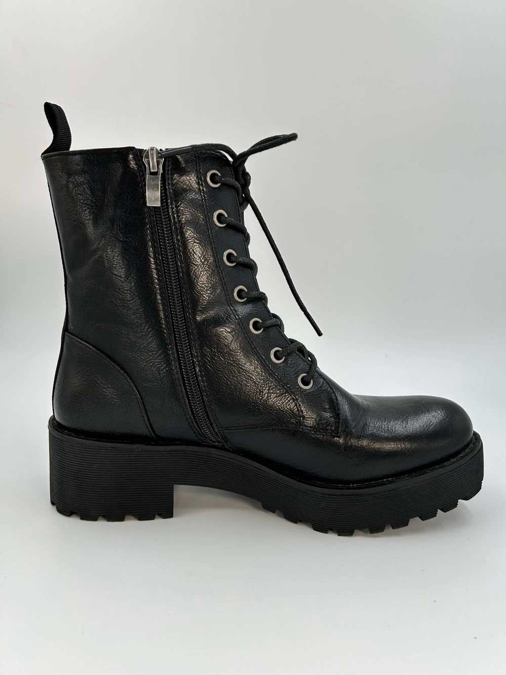 Lane 201 Black Madison Combat Boots - image 5