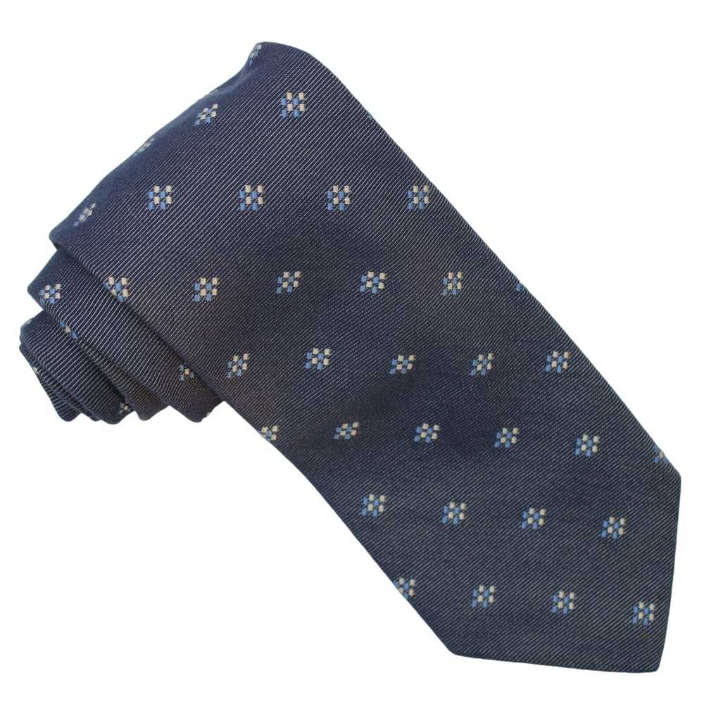 Ermenegildo Zegna Ermenegildo Zegna Blue Necktie … - image 1