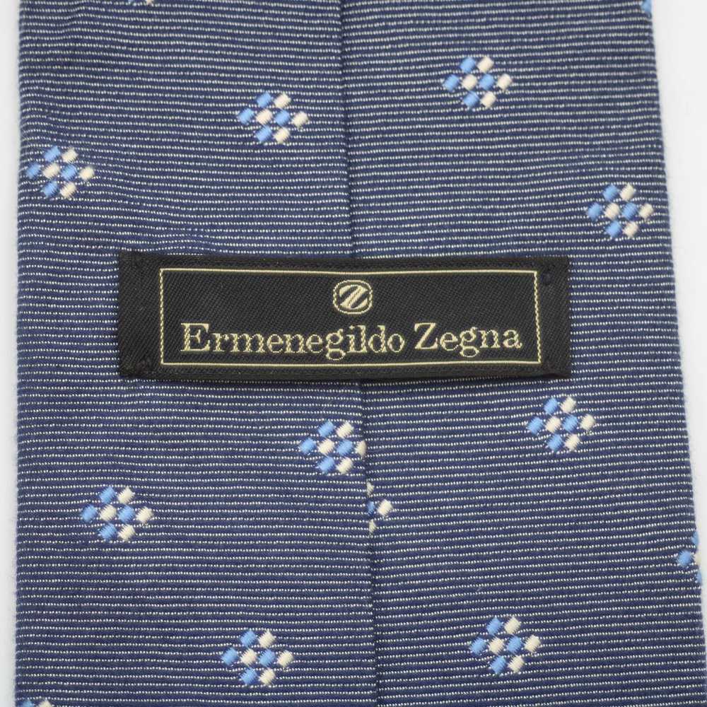 Ermenegildo Zegna Ermenegildo Zegna Blue Necktie … - image 4