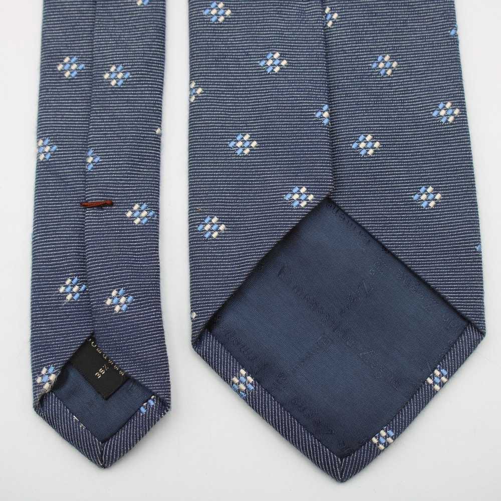 Ermenegildo Zegna Ermenegildo Zegna Blue Necktie … - image 5