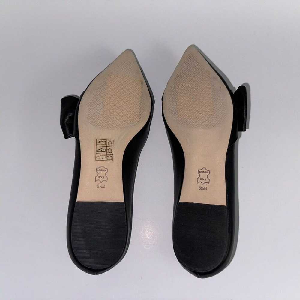 NEW Tory Burch Flats Loafer Shoes Bow Pointed Toe… - image 2