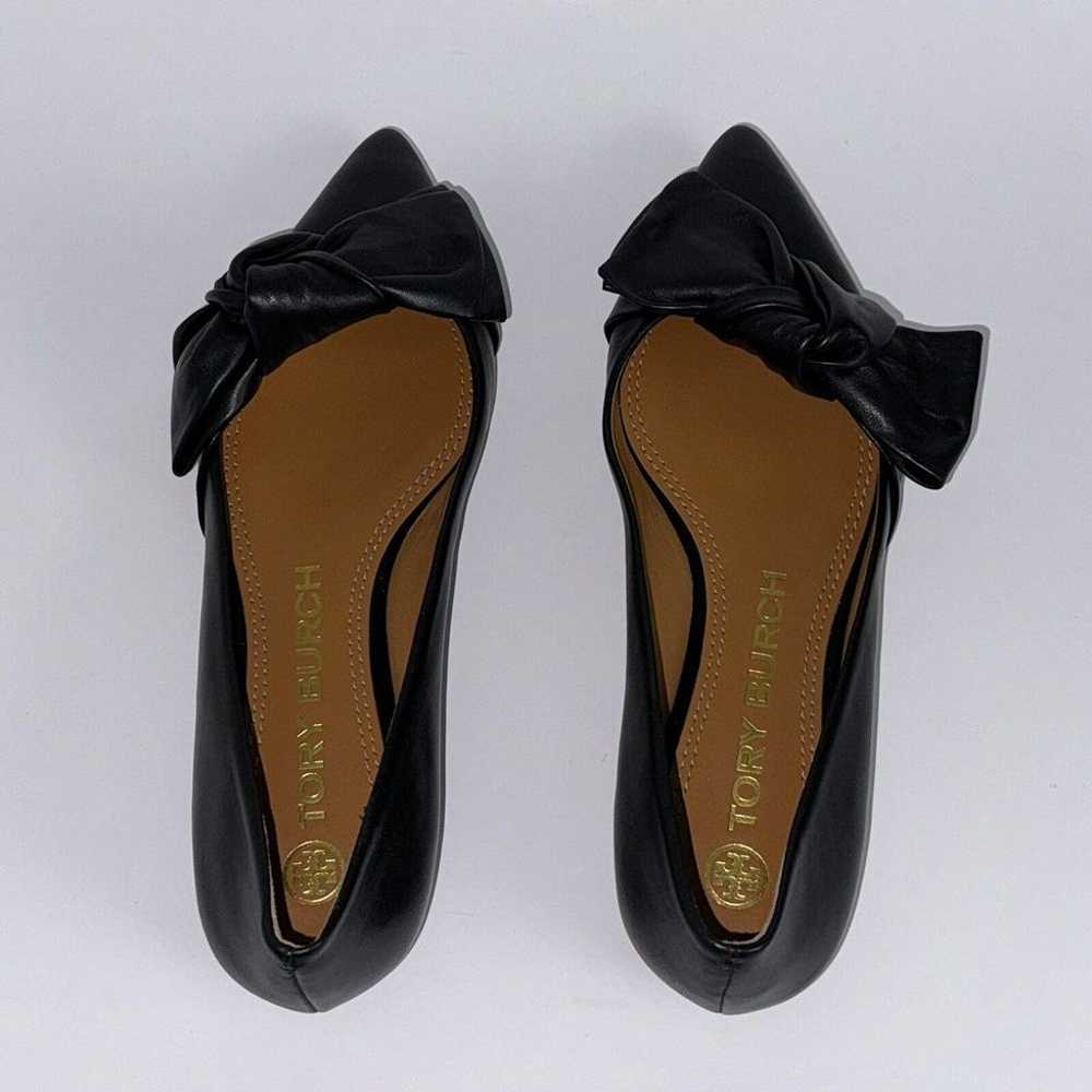 NEW Tory Burch Flats Loafer Shoes Bow Pointed Toe… - image 4