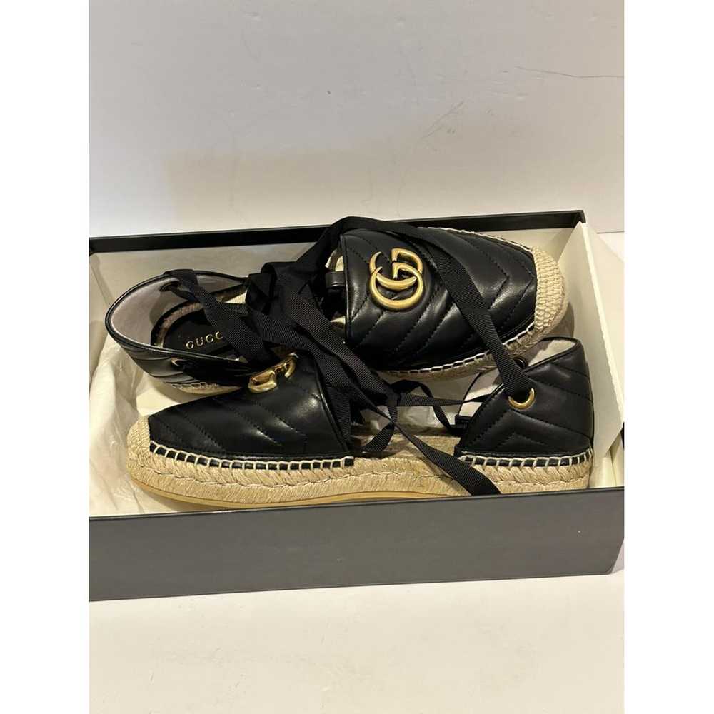 Gucci Leather espadrilles - image 2