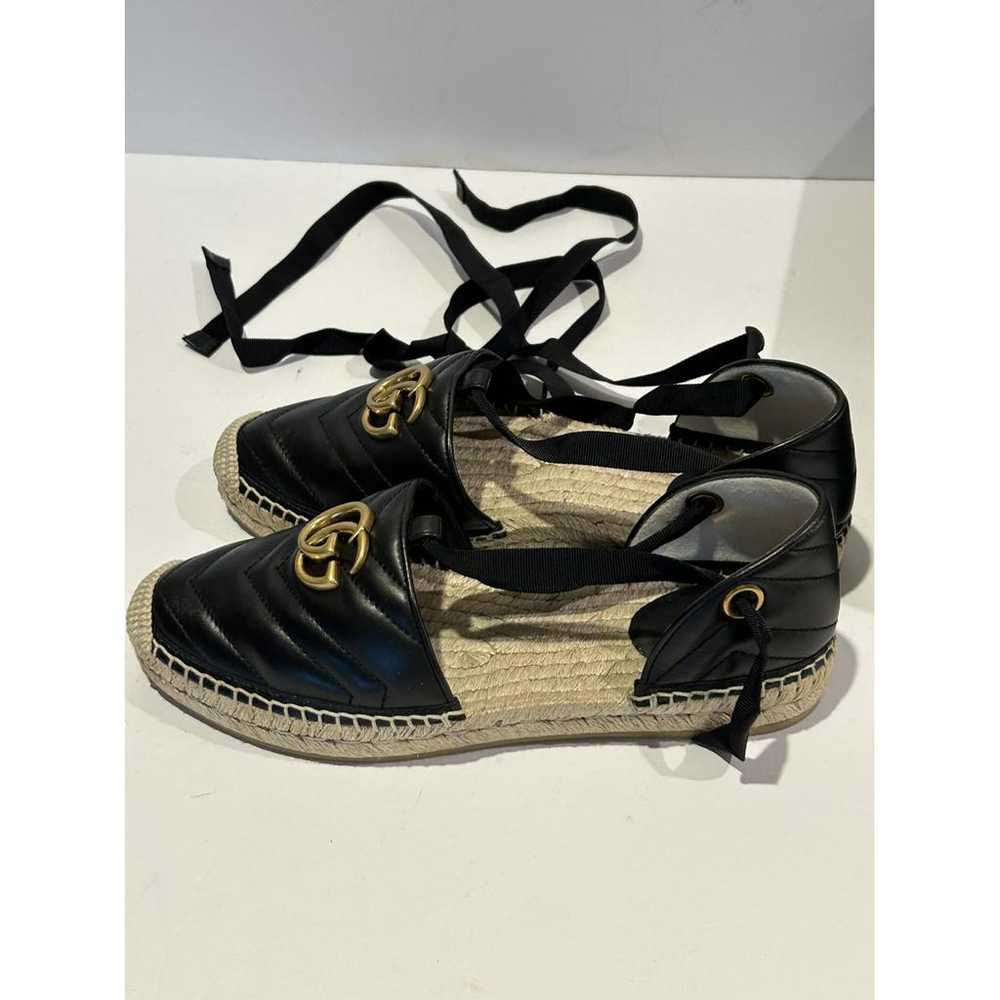 Gucci Leather espadrilles - image 3