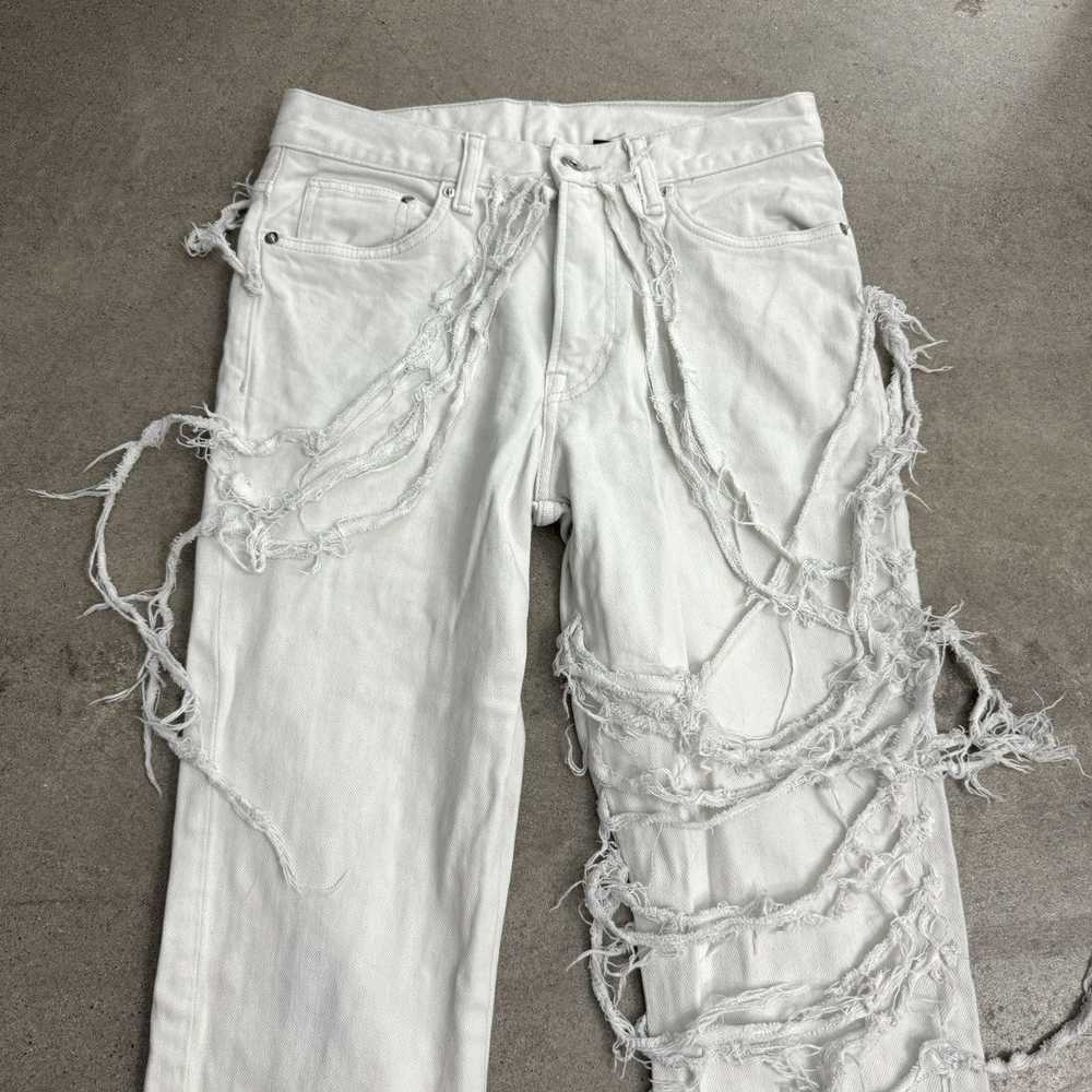 Deadstock × Designer × Underground Shredded White… - image 3