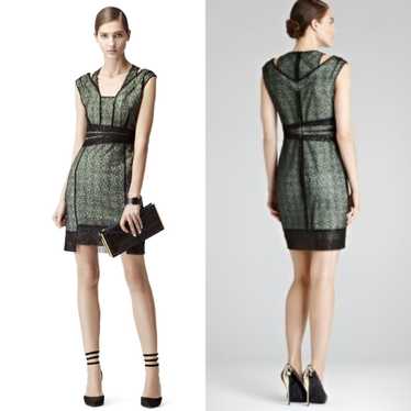 Reiss NEW Reiss Tali Sparkle Wrap Bodycon Dress S… - image 1