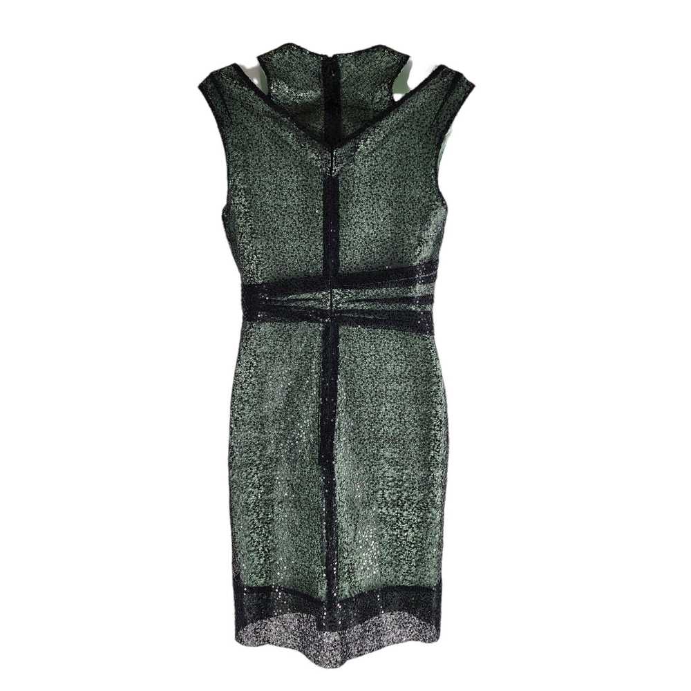 Reiss NEW Reiss Tali Sparkle Wrap Bodycon Dress S… - image 5