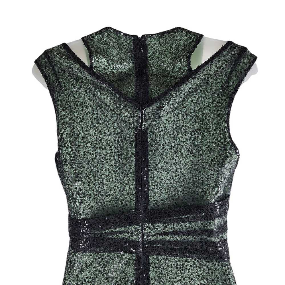 Reiss NEW Reiss Tali Sparkle Wrap Bodycon Dress S… - image 6