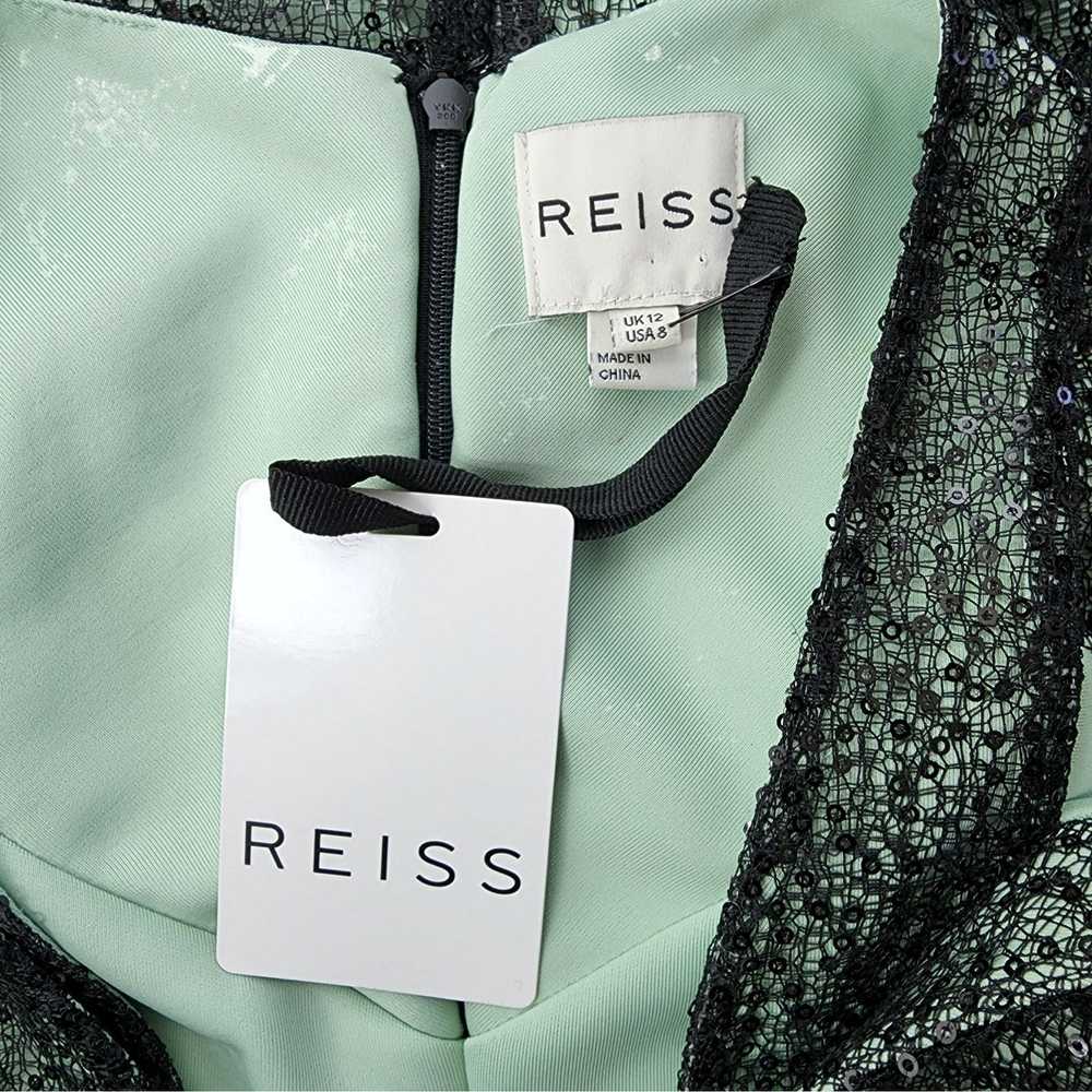 Reiss NEW Reiss Tali Sparkle Wrap Bodycon Dress S… - image 7