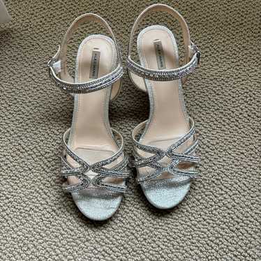 Silver Sparkly Heels