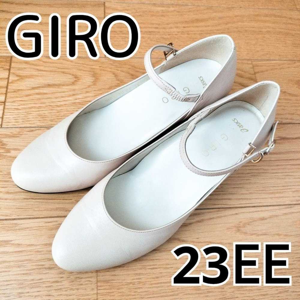 GIRO ◆ Strap-Back Pumps ◆ Beige ◆ 23.0cm EE - image 1