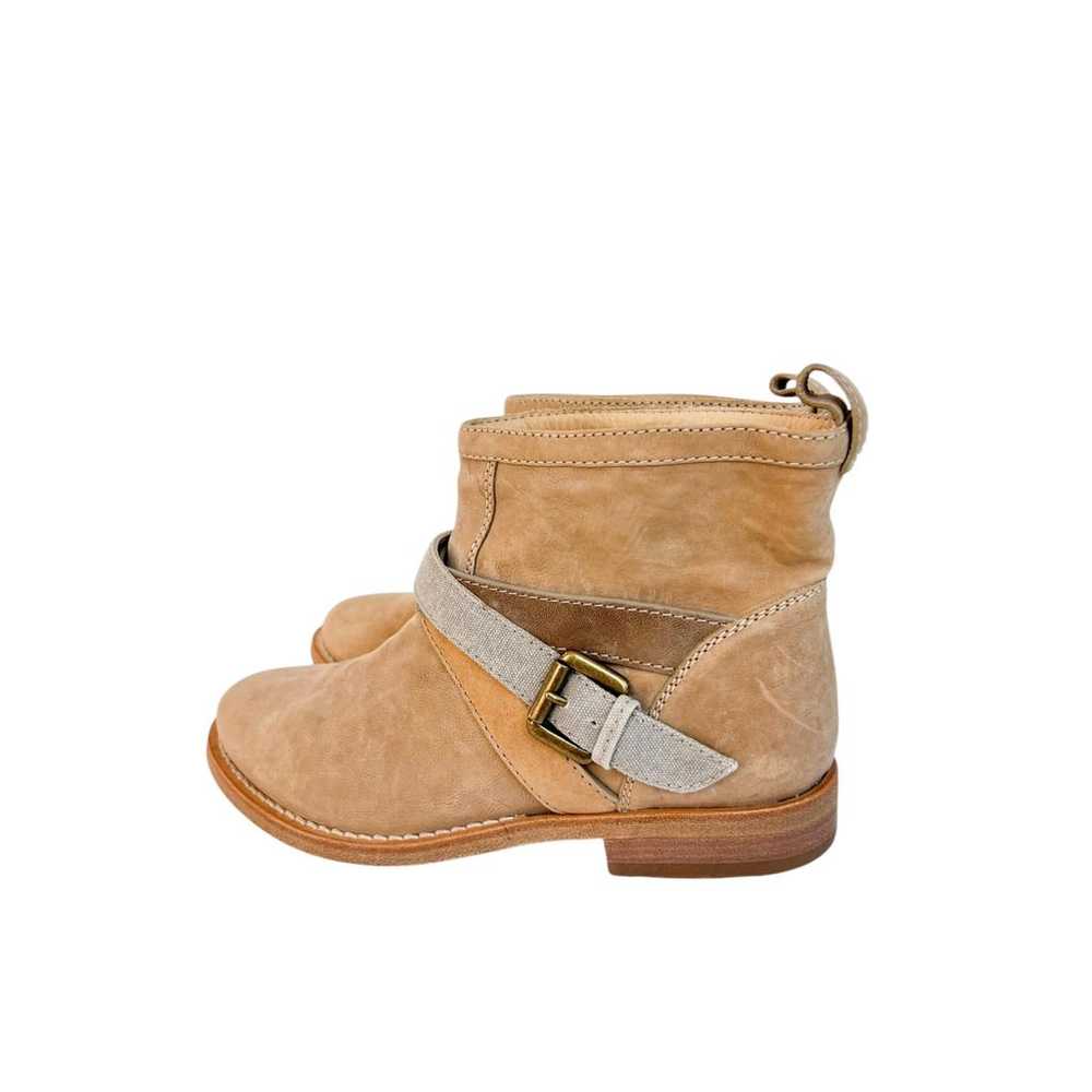 Brunello Cucinelli Leather western boots - image 2