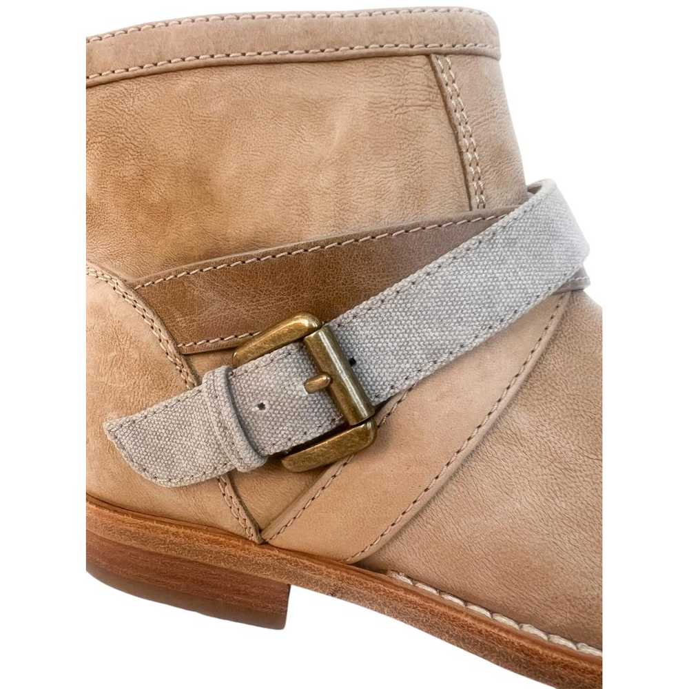 Brunello Cucinelli Leather western boots - image 7