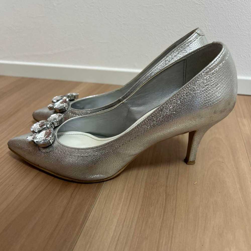 DIANA Silver Bijou Pumps - image 5