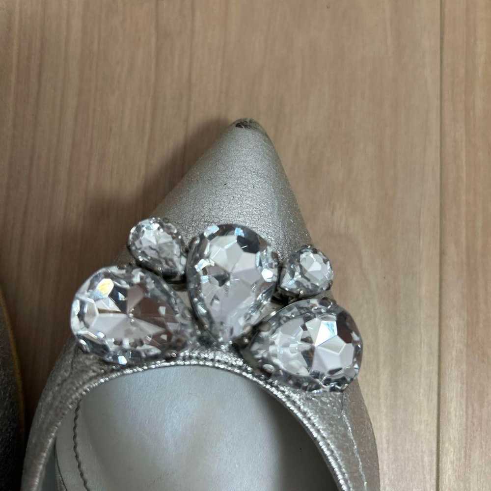 DIANA Silver Bijou Pumps - image 8