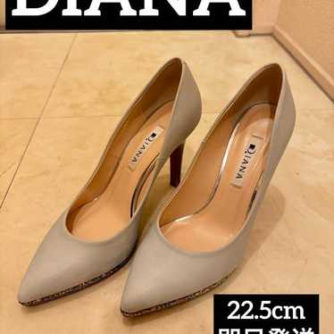 DIANA Gray Pointed Toe High Heels - Same Day Ship… - image 1