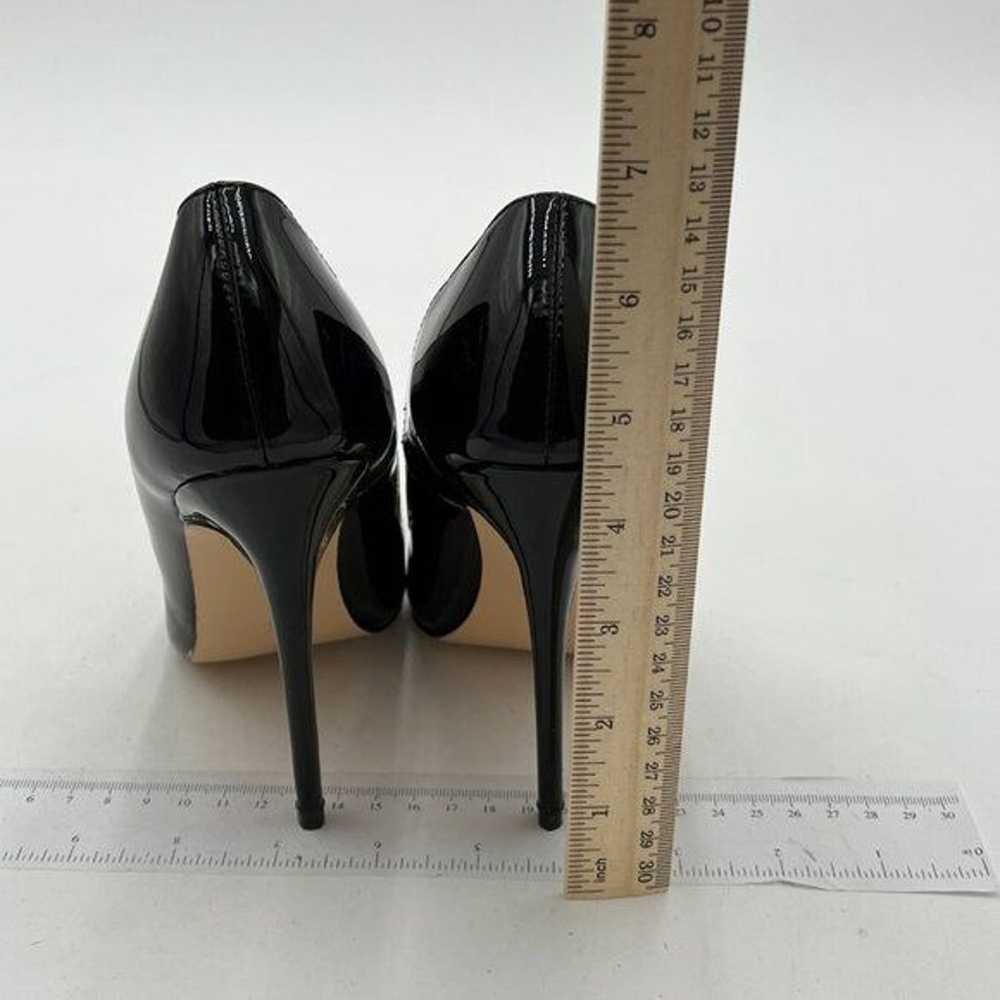 FSJ Black Formal Pointed Toe Pumps High Heel Sexy… - image 5