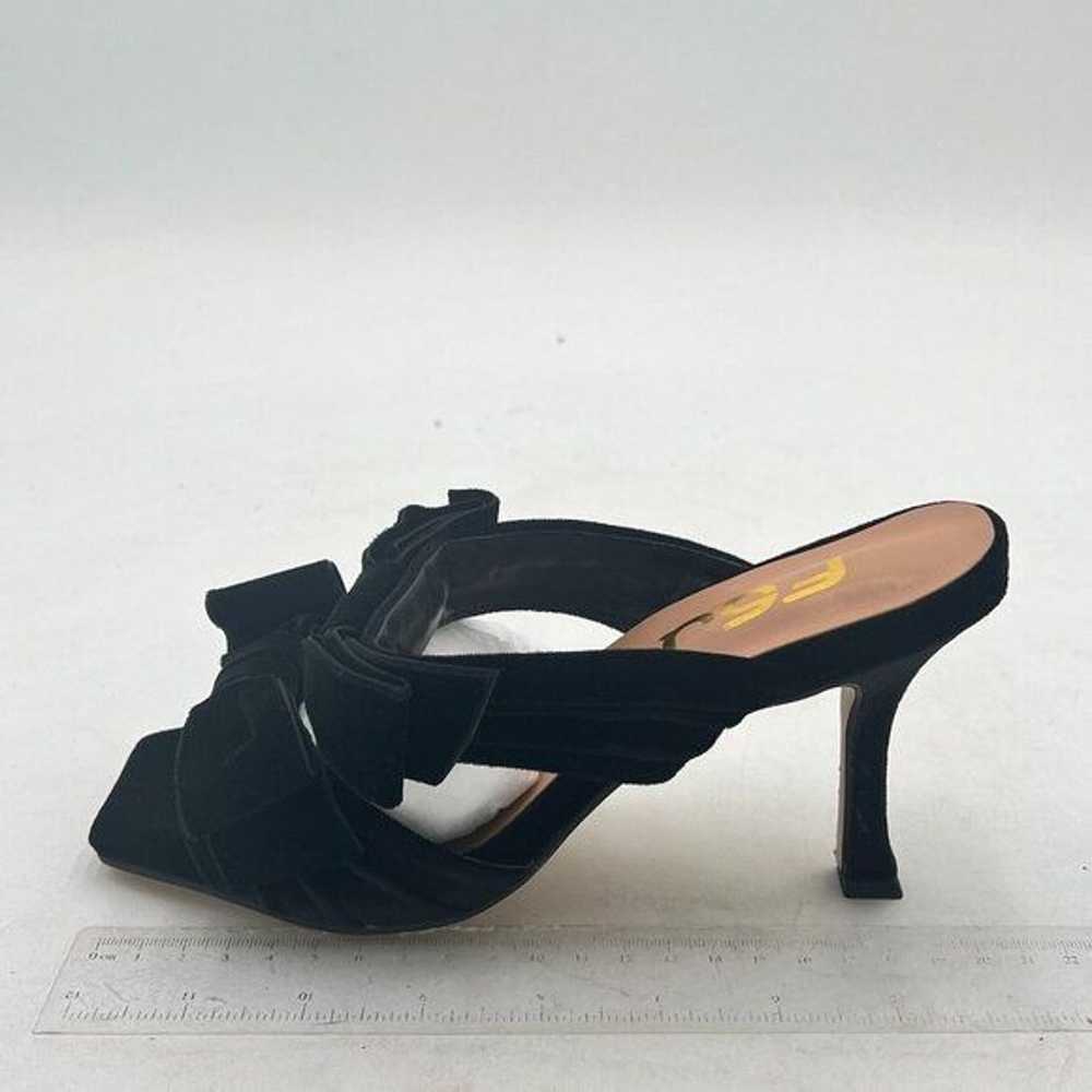 FSJ Women Sexy Two Bows Open Toe Mules Stiletto H… - image 2