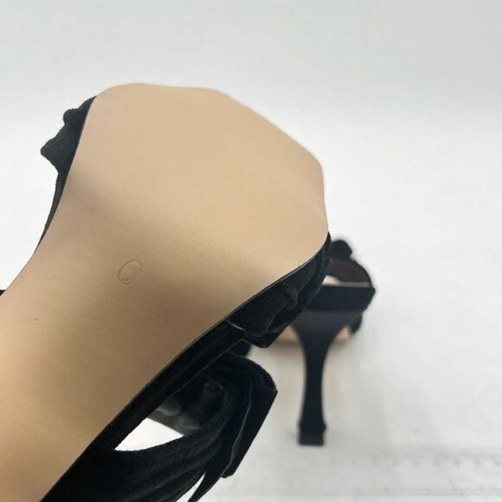 FSJ Women Sexy Two Bows Open Toe Mules Stiletto H… - image 6