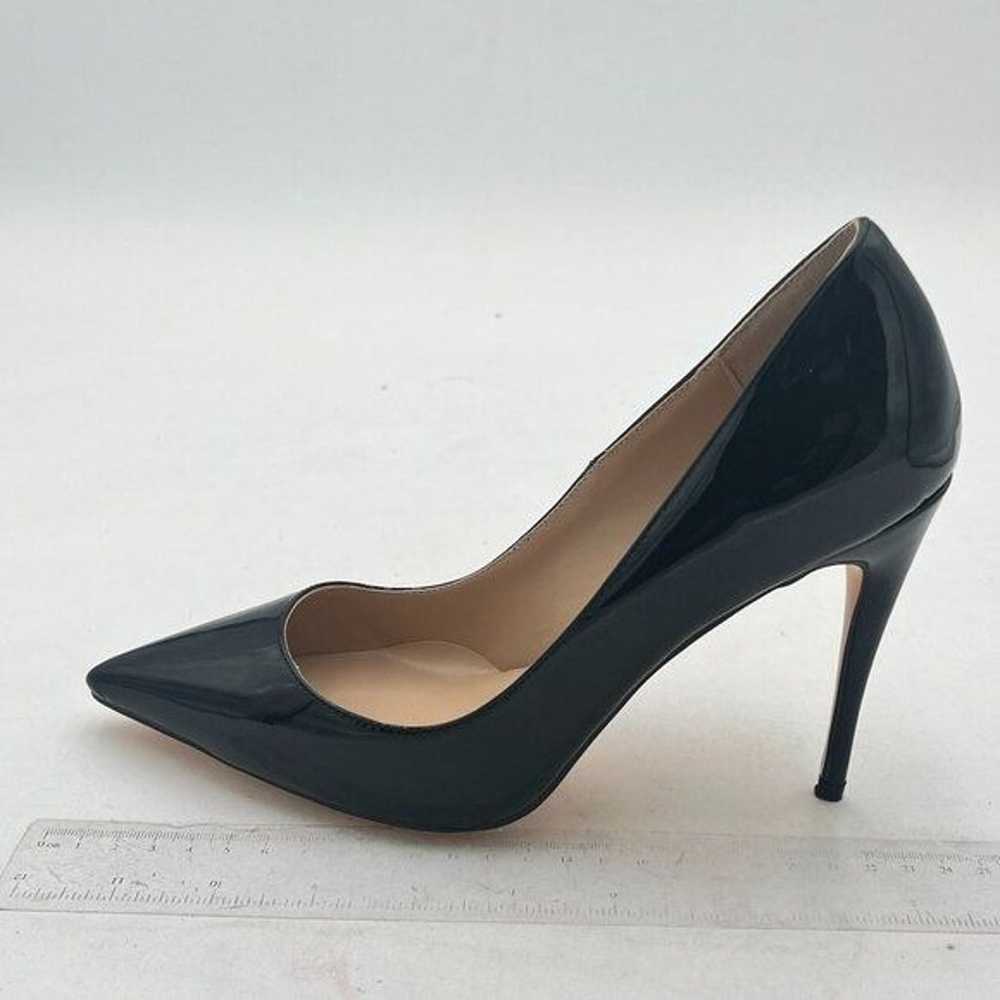 FSJ Black Pointed Toe Pumps High Heel Sexy Stilet… - image 2